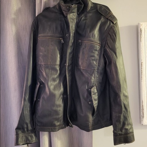 Mens Danier leather jacket - Picture 1 of 4